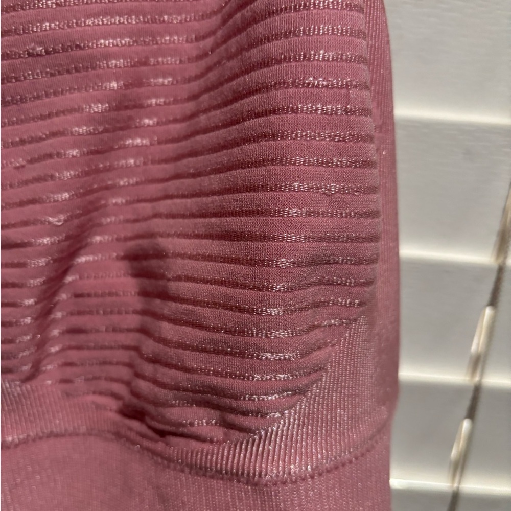 Bali Dusty Rose Ribbed Bralette - Light Support - Picture 3 of 5